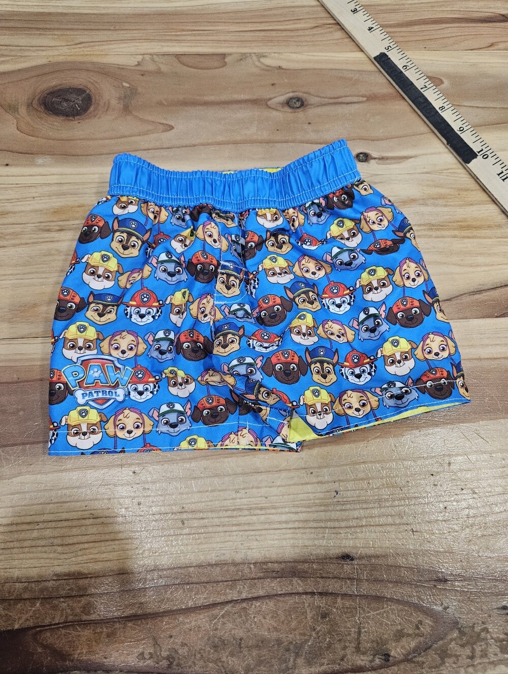 Nickalodian Paw Patrol Baby Infant 6-9 Months Swim Trunks Board Shorts